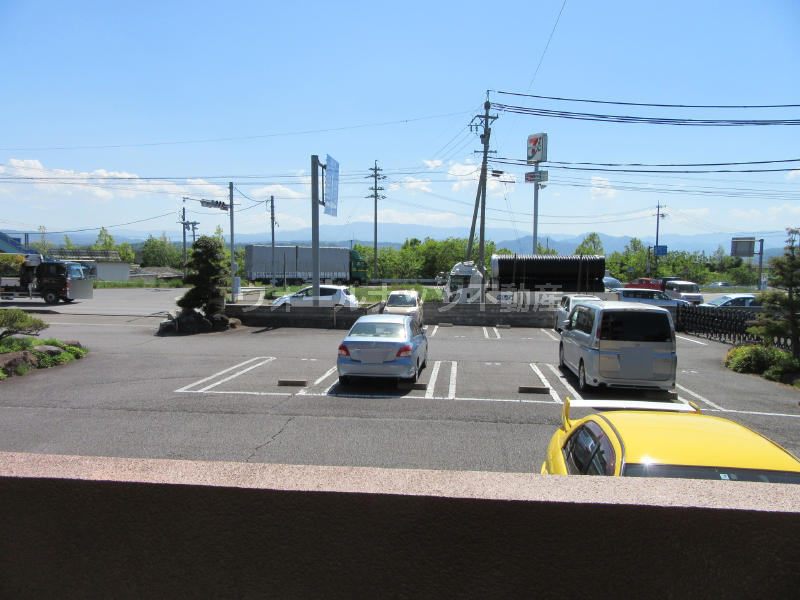 バルコニーからの景色