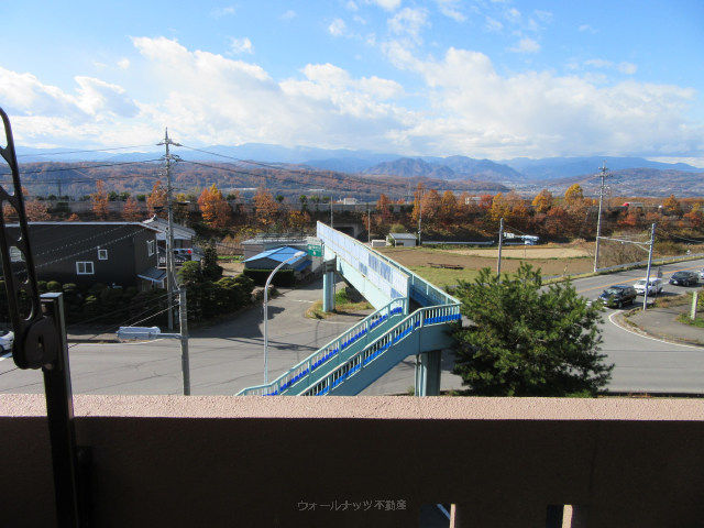 バルコニーからの景色