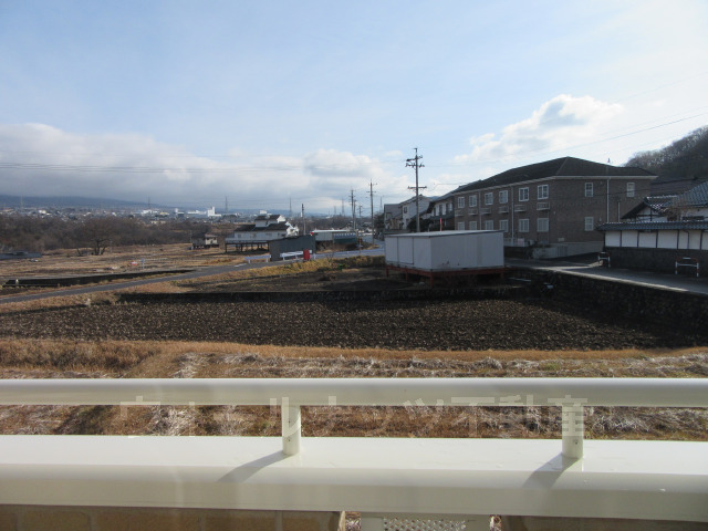 バルコニーからの景色