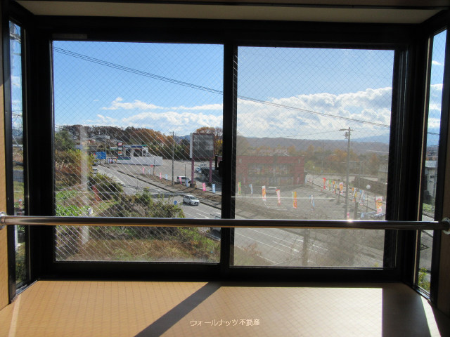 出窓からの景色