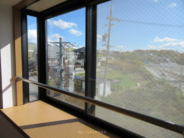 出窓からの景色