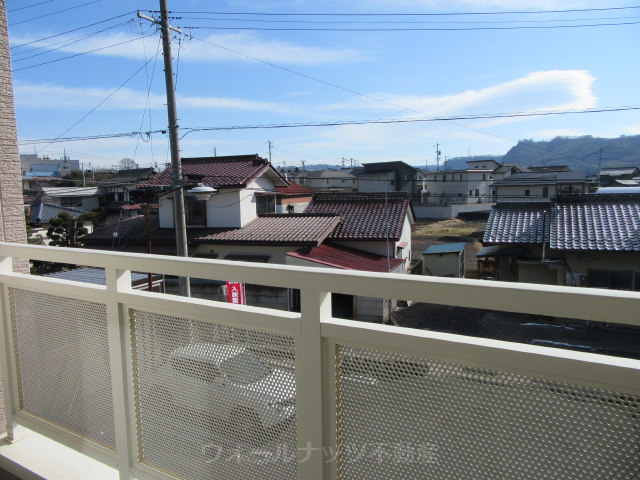 バルコニーからの景色